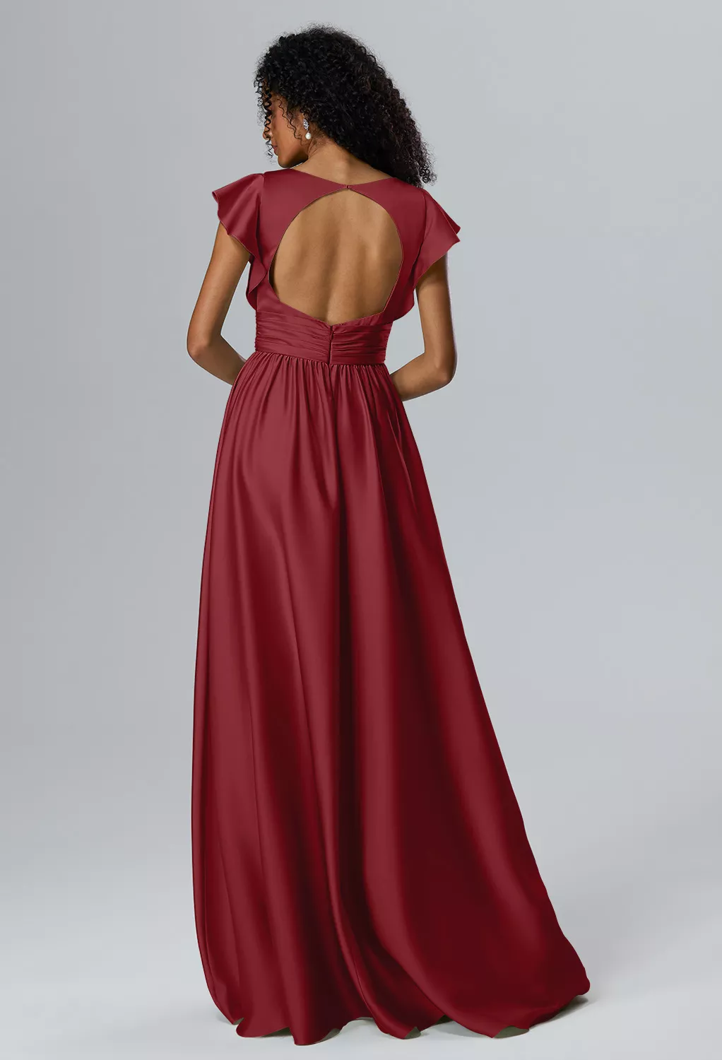AW Willow Burgundy  Fall Wedding Guest Dresses